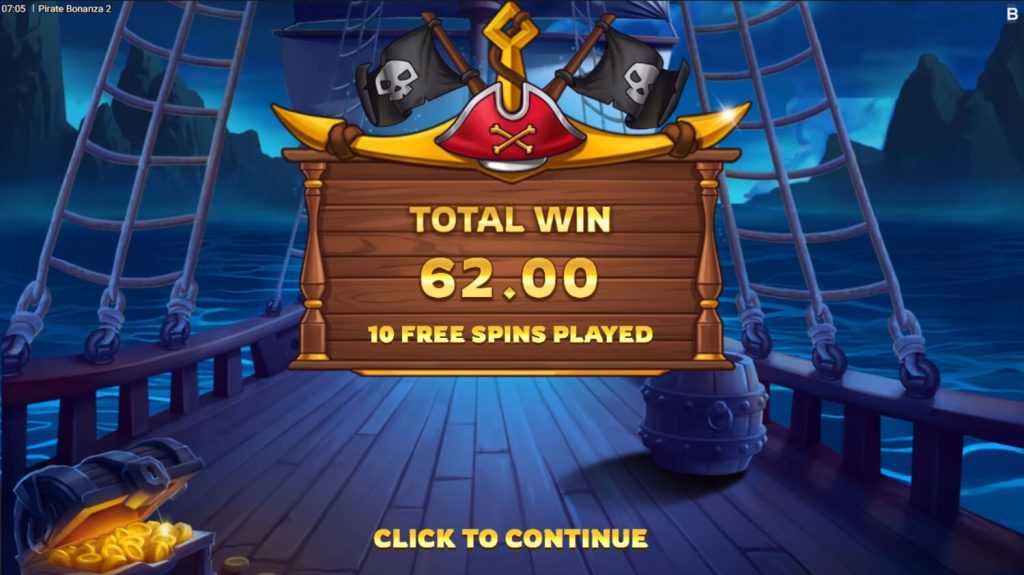 Pirate Bonanza 2 casino game