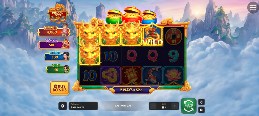 Dragon Pots Casino game
