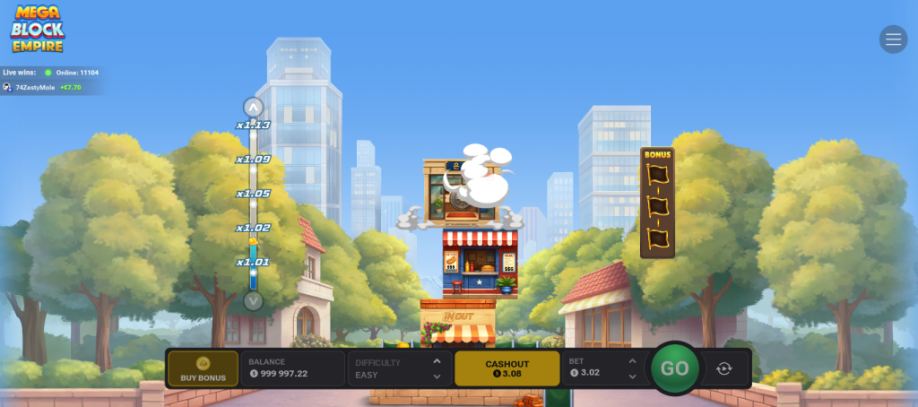 Megabloc Empire Casino Game